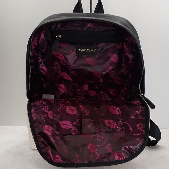 Betsy Johnson Faux Leather Backpack main image 10